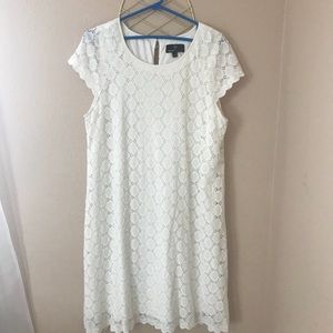 Ronni Nicole White Dress